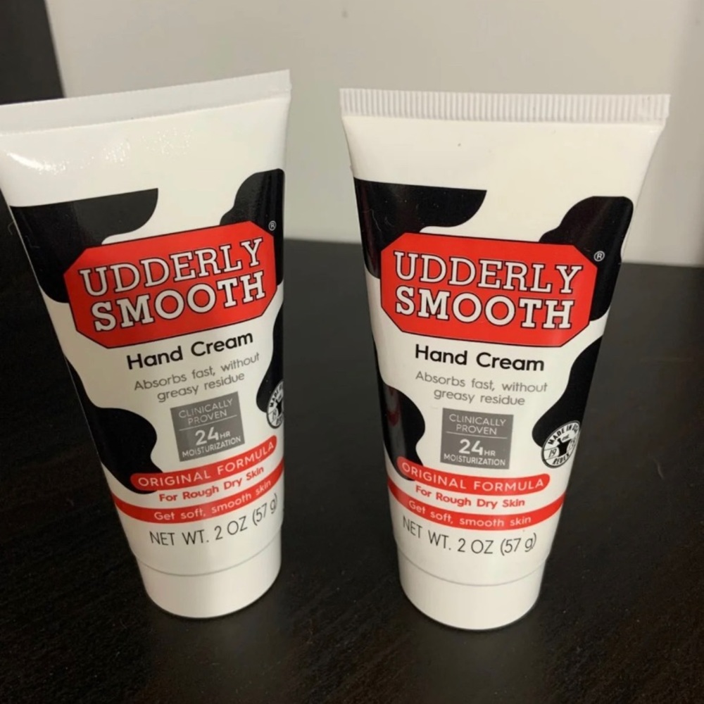 Udderly smooth hand cream